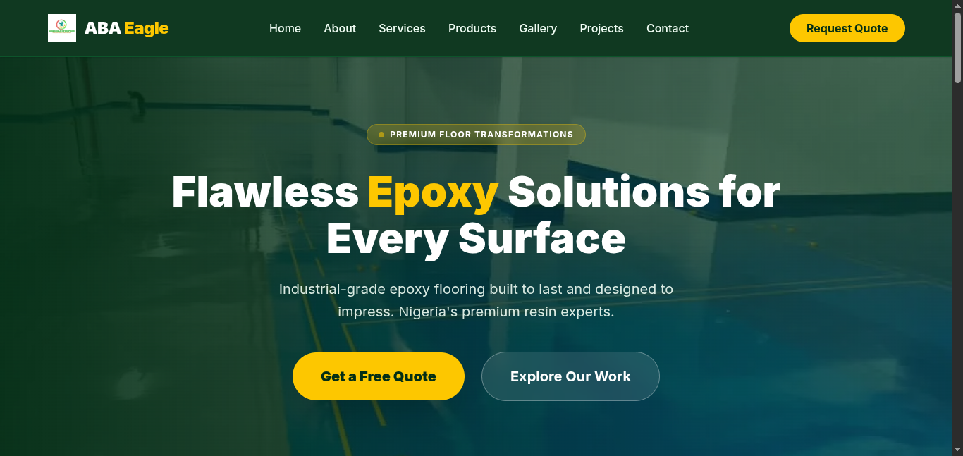 ABA Eagle Enterprise Website thumbnail