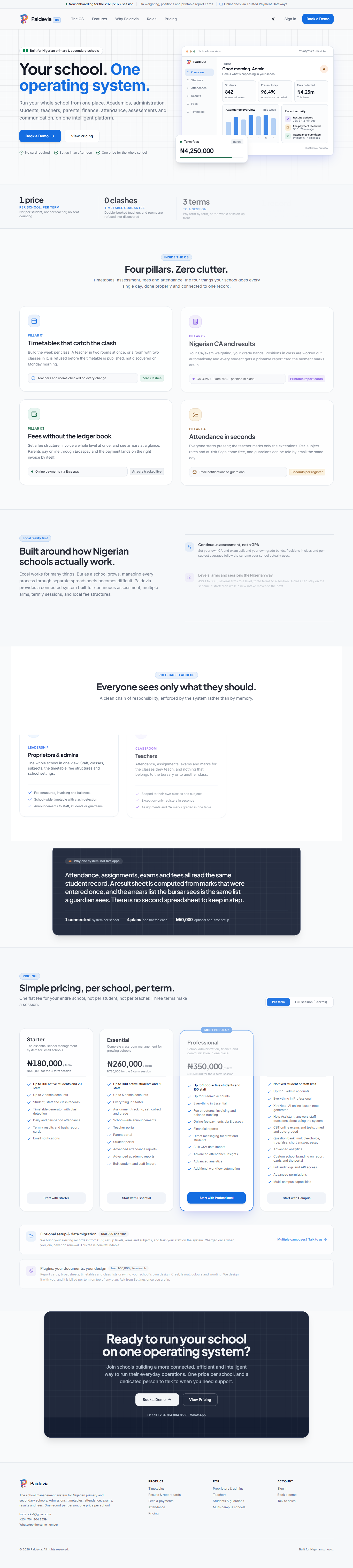 Paidevia — School Management Platform thumbnail